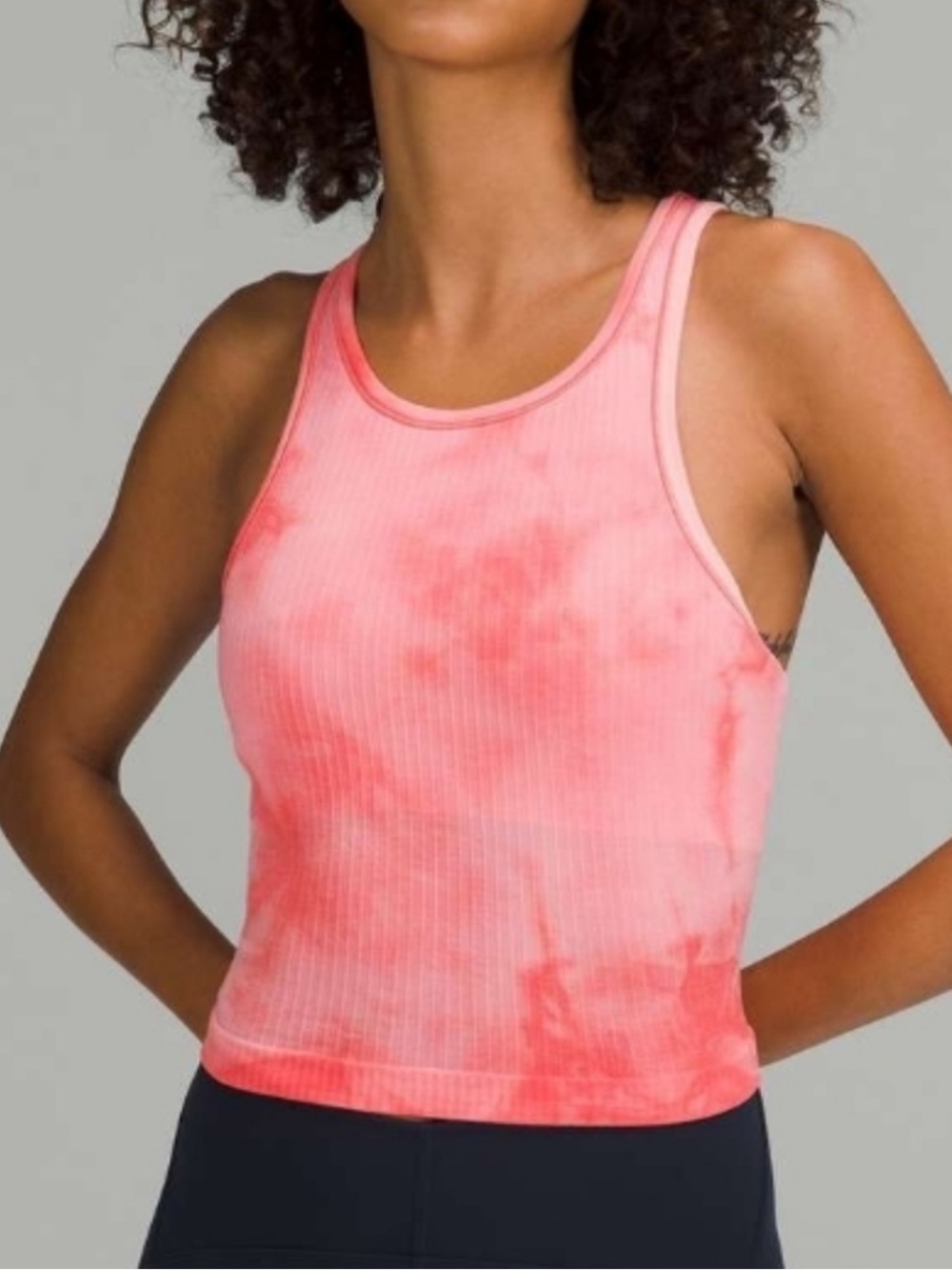 Lululemon Women’s Coral Ribbed Tank Top